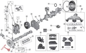 1983-2002 JEEP CHEROKEE XJ VE WRANGLER YJ-TJ EKSANTRİK ZİNCİRİ 2.5LT.