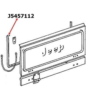 1976-1986 JEEP CJ BAGAJ FİTİLİ, CJ7 / CJ8 BAGAJ KAPISI FİTİLİ (YARIM BAGAJ KAPAĞI İÇİN UYUMLUDUR)