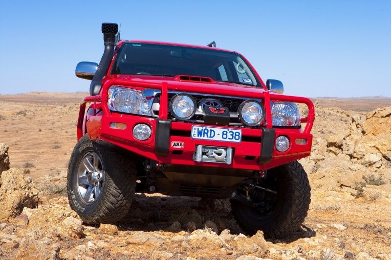 2005-2011 TOYOTA HILUX VİGO ÖN ÇELİK TAMPON, ARB DELUX ÖN VİNÇ YUVALI ÇELİK TAMPON