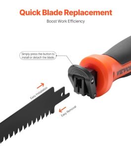 EL TESTERESİ 15 CM ANAHTAR DELİĞİ TESTERESİ YUMUŞAK TUTACAKLI 8’İ 1 ARADA ÇOK AMAÇLI BIÇAKLAR