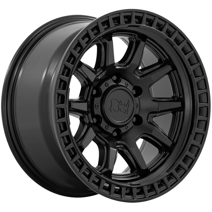 BLACK RHİNO CALİCO JANT  SATİN SİYAH 17X8.5  6X139.7 / OFFSET +0/ FORD RANGER VE TOYOTA HILUX, FJ CRUSER, PRADO, VW AMAROK
