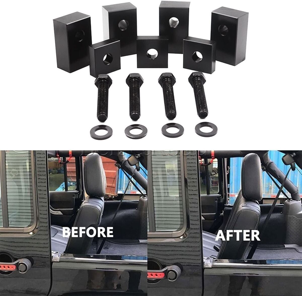 ARKA KOLTUK YATIRMA KİTİ JEEP WRANGLER JK/JL 4 KAPI