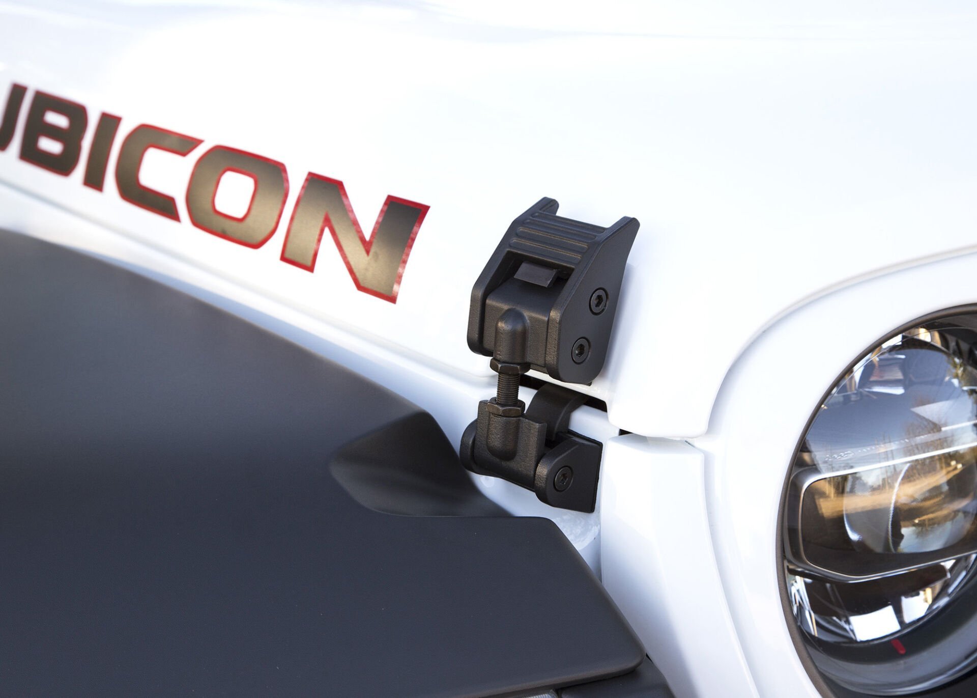 JEEP RUBICON JL KAPUT MANDALI ALUMİNYUM SİYAH