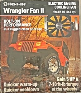 1987-1999 JEEP WRANGLER FAN MOTORU, ELEKTRİKLİ MOTOR SOĞUTMA FANI