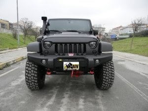 2007-2018 JEEP WRANGLER RUBICON JK ÖN BORUSUZ TAMPON