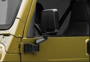 AYNA TAKIMI DIŞ LED SİNYALLİ 1987-2002 JEEP WRANGLER YJ / TJ