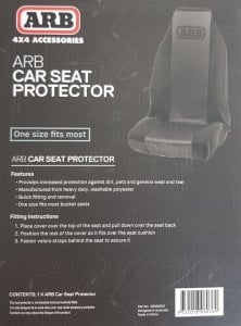 ARB GRİ-SİYAH KOLTUK KILIFI (1 ADET)