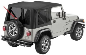 1997-2006 JEEP WRANGLER TJ ARKA 3. STOP LAMBASI