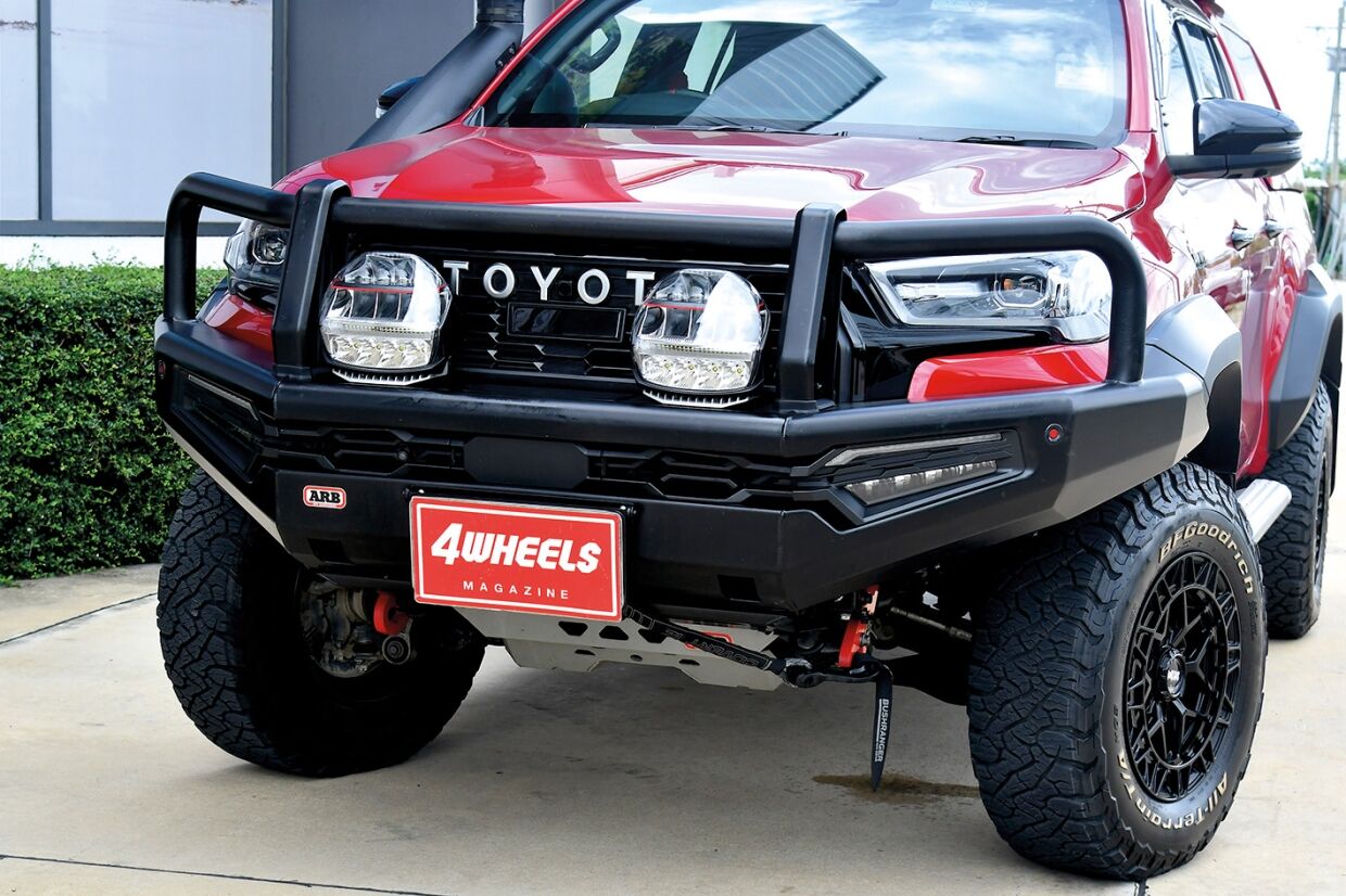 TOYOTA HİLUX GR SPORT ARB SUMMİT MKII VİNÇ YUVALI ÖN TAMPON