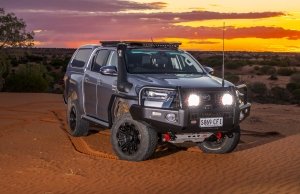 ARB 3414710 2020+ TOYOTA HILUX INVINCIBLE ÖN TAMPON, TOYOTA HILUX INVINCIBLE ARB ÖN TAMPON, ARB VİNÇ YUVALI TAMPON