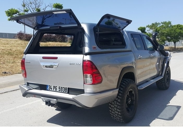 2015+ TOYOTA HILUX CAMLI KASA KABİNİ, TOYOTA HILUX ARB CANOPY (ARAÇ RENGİNE BOYAMA VE MONTAJ DAHİL)