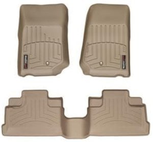 2007-2013 JEEP WRANGLER JK RUBICON WEATHERTECH ÖN-ARKA HAVUZ PASPAS SETİ (BEJ)