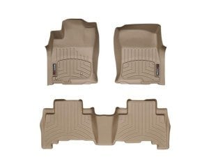 WEATHERTECH PASPAS SETİ 2010-2013 TOYOTA PRADO 150 BEJ RENK ÖN-ARKA SET