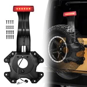 2007-2018 RUBICON JK ARKA STEPNE TAŞIYICI VE 3.STOP LAMBASI KOMPLE SET