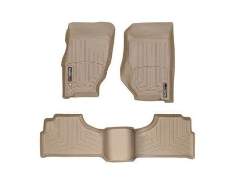 2002-2007 JEEP CHEROKEE LIBERTY KJ WEATHERTECH ÖN-ARKA HAVUZ PASPAS SETİ (BEJ)