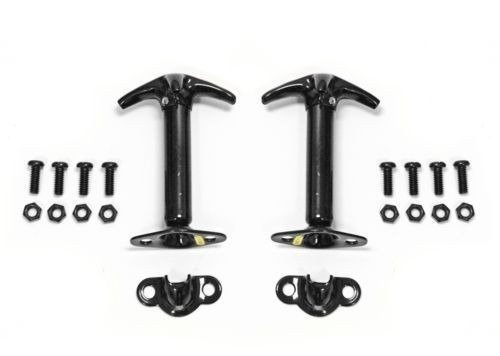 1955-1986 JEEP CJ VE 1987-1995 JEEP WRANGLER KAPUT MANDAL SETİ SİYAH