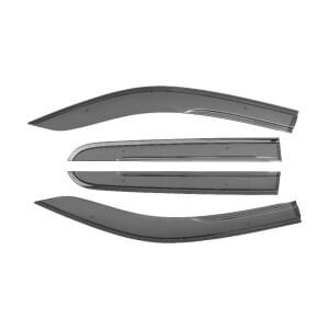 2015+ TOYOTA HILUX OEM CAM RÜZGARLIK SETİ 4 KAPI SİYAH