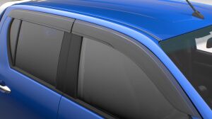 2015+ TOYOTA HILUX OEM CAM RÜZGARLIK SETİ 4 KAPI SİYAH