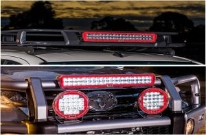 AR40CV2 LED BAR 20 INC (51cm), ARB ÖN TAMPON VEYA ARB PORT BAGAJ İÇİN UYUMLUDUR.