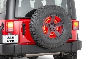 ARKA STEPNE İÇİ HALKA 3. STOP LAMBASI KIRMIZI 2007-2018 JEEP RUBICON VE 1997-2006 JEEP WRANGLER