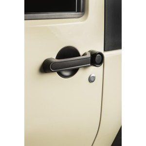 2007-2018 JEEP RUBICON DIŞ KAPI KOLU GEÇME SETİ (5ADET) SİYAH