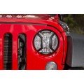 2007-2017 JEEP RUBICON FAR KORUMA IZGARA SETİ (ÇİFT) SİYAH
