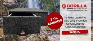 KASA İÇİ BAGAJ DEPOLAMA VE ÇEKMECE SİSTEMLERİ 1 ADET VE YAN KAPAK DAHİL GORILLA OVERLANDER