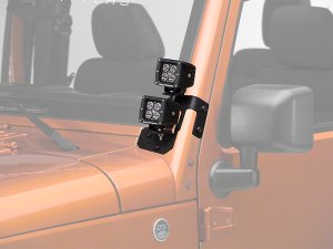 2007-2017 JEEP RUBICON ÖN CAM ÇERÇEVE YANI ÇİFTLİ LED LAMBA SETİ