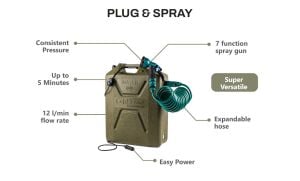 ONTAP TAŞINABİLİR DUŞ YEŞİL