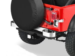 1976-1995 JEEP CJ VE WRANGLER ARKA TAMPON PASLANMAZ ÇELİK
