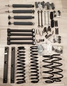 1997-2006 JEEP WRANGLER TJ 4 İNÇ SÜSPANSİYON KİTİ, WRANGLER YÜKSELTME KİTİ, TJ YÜKSELTME KİTİ