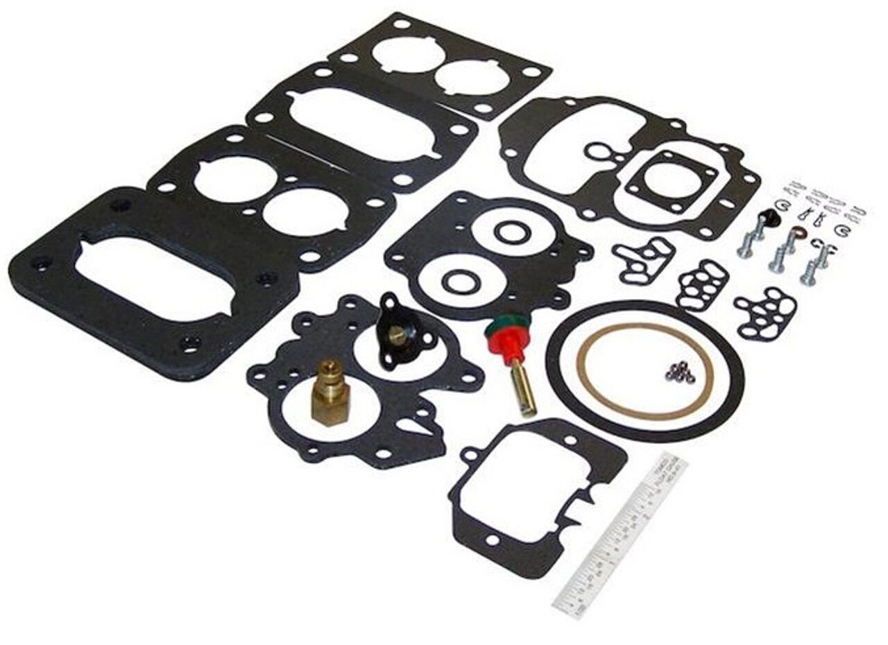 1979-1990 JEEP CJ VE WRANGLER YJ ÇİFT BARE KARBÜRATÖR TAMİR TAKIMI 3.8LT.-4.2LT. MOTOR 8134232-17705.10