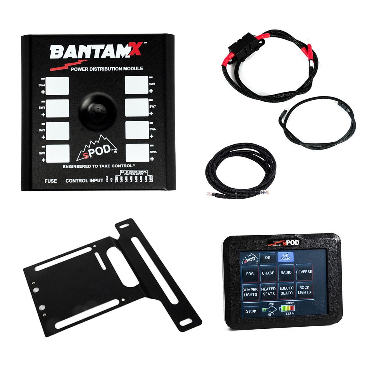SPOD BANTAMX DİJİTAL EKRAN DÜĞME PANELİ