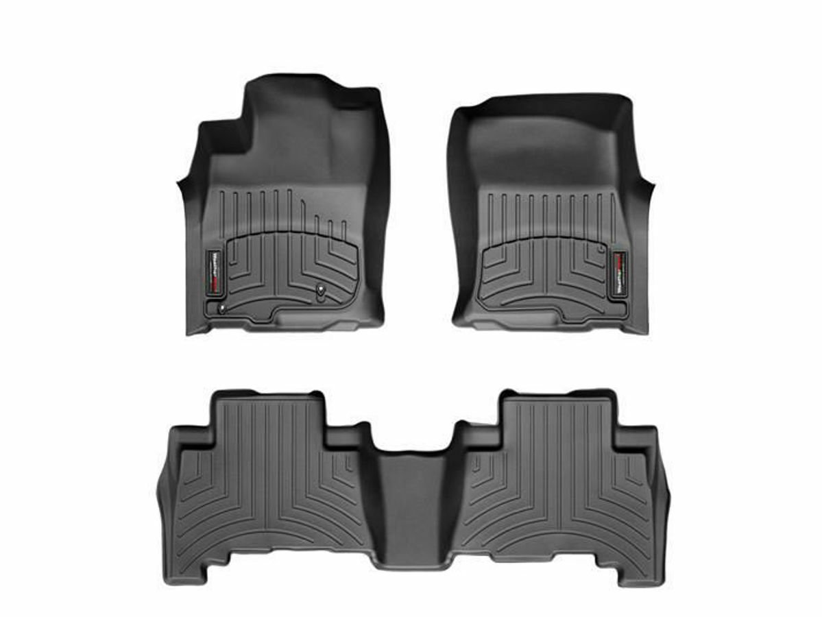 WEATHERTECH PASPAS SETİ 2010-2013 TOYOTA PRADO PASPAS SİYAH RENK ÖN-ARKA SET