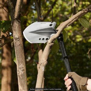 VEVOR 13'ü 1 Arada Katlanabilir Kamp Küreği, KAMP KÜREK