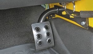 2007+ JEEP RUBICON YOLCU TARAFI AYAK DESTEK PEDAL APARATI