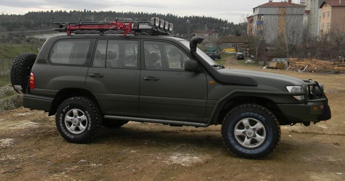 SS86HF TOYOTA LAND CRUISER VX100 ŞNORKEL