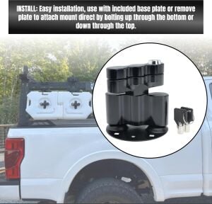 JERRY CAN BİDON MONTAJ BRAKETİ KİLİTLİ