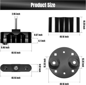 JERRY CAN BİDON MONTAJ BRAKETİ KİLİTLİ