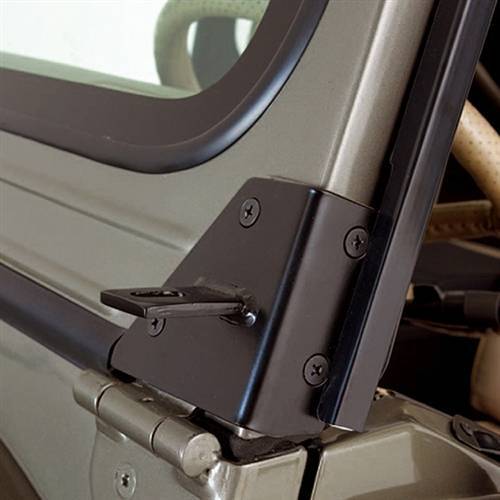 1976-1995 JEEP CJ VE WRANGLER ÖN CAM ÇERÇEVE YANI IŞIK MONTAJ AYAK SETİ