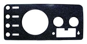 GÖSTERGE PANEL ÇERÇEVESİ RADYO YERİ AÇIK SİYAH 1976-1986 JEEP CJ5-6-7-8