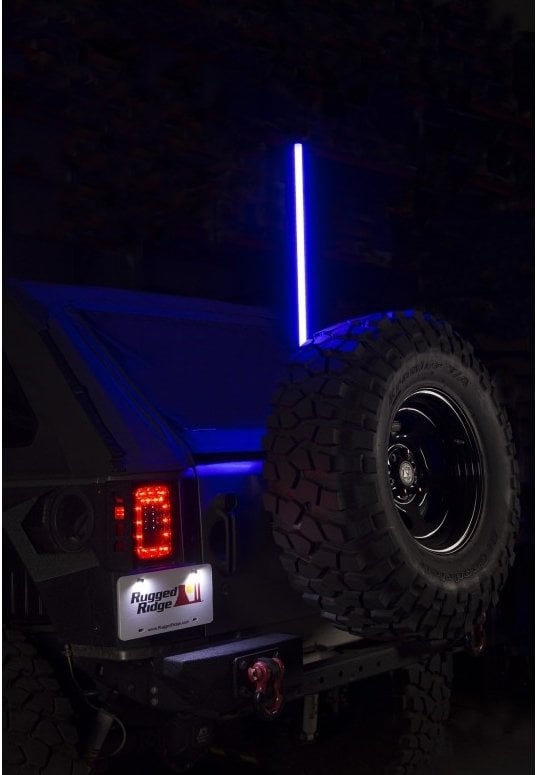 KUMANDALI, LED AYDINLATMALI ANTEN 150cm (ÇEŞİTLİ RENK VE FONKSİYONLARLA YANABİLİR)