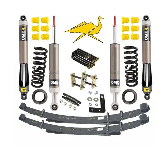 TOYOTA HILUX GR SPORT ARB OME +300KG MT64 SÜSPANSİYON KİTİ 2 İNÇ YÜKSELTME SETİ