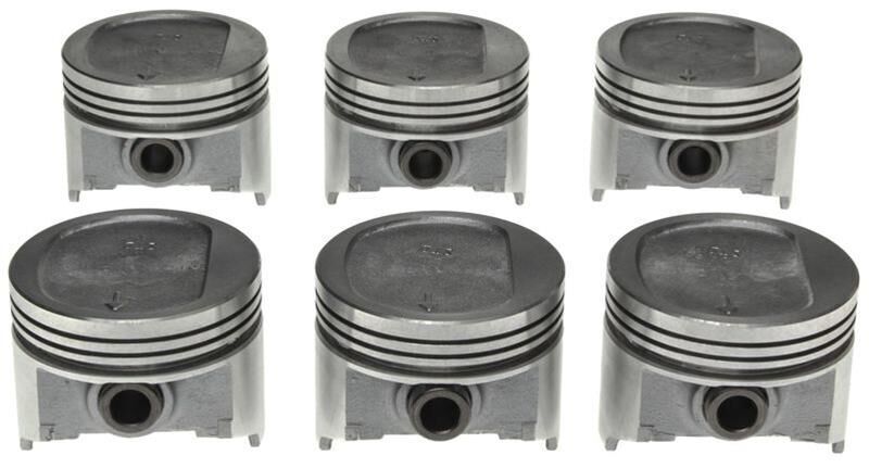 PİSTON SETİ 4.0LT.-2.5LT. (0.30 ORAN) 6 ADET 1986-1995 XJ-ZJ / 1991-1995 WRANGLER YJ (MAHLE/CLEVITE)