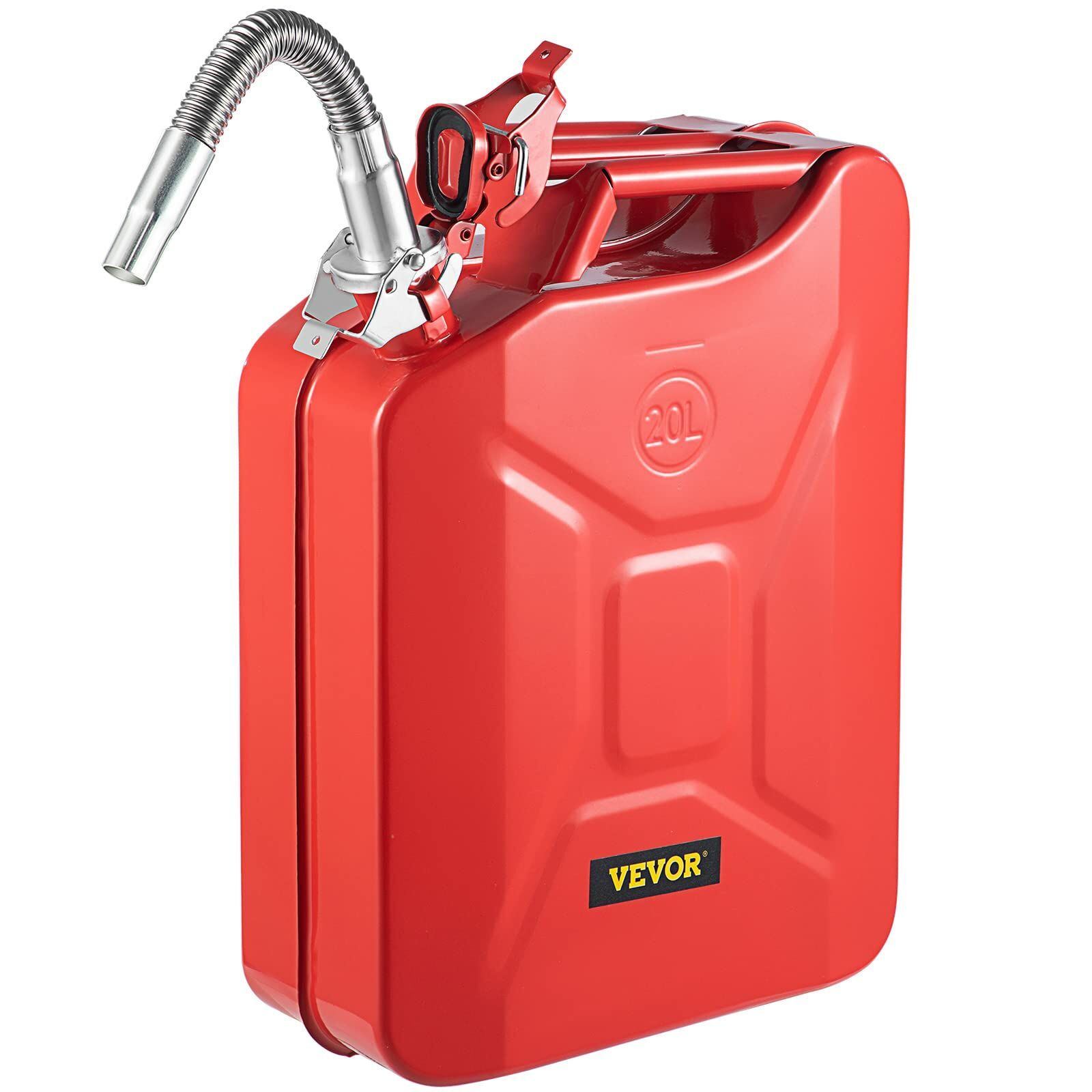 20 LİTRE YAKIT BİDONU KIRMIZI, BENZİN BİDONU, VEVOR JERRY CAN 20L