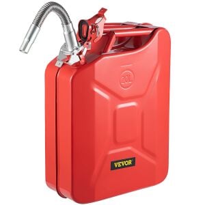20 LİTRE YAKIT BİDONU KIRMIZI, BENZİN BİDONU, VEVOR JERRY CAN 20L