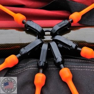 FLEXWEB 60cm KANCALI, ELASTİK BAĞ AĞI 8'Lİ SİYAH