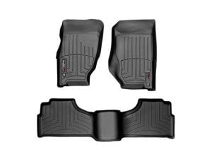 2002-2007 JEEP CHEROKEE LIBERTY KJ WEATHERTECH ÖN-ARKA HAVUZ PASPAS SETİ (SİYAH)