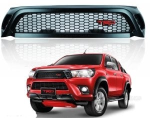 2015+ TOYOTA HILUX ÖN PANJUR SİYAH ''TRD'' LOGOLU