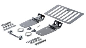1998-2006 JEEP WRANGLER TJ KAPUT ÜZERİ KROM SET(IZGARA,MENTEŞE,KÖPRÜ)